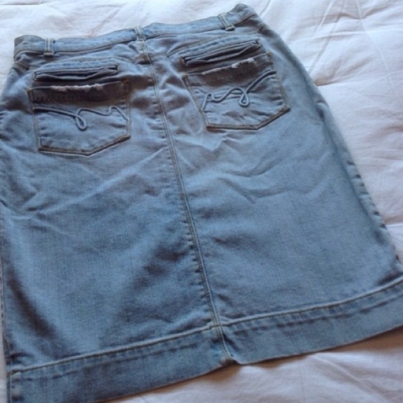 MOSSIMO JEAN SKIRT 2 NWOT - Picture 6 of 6